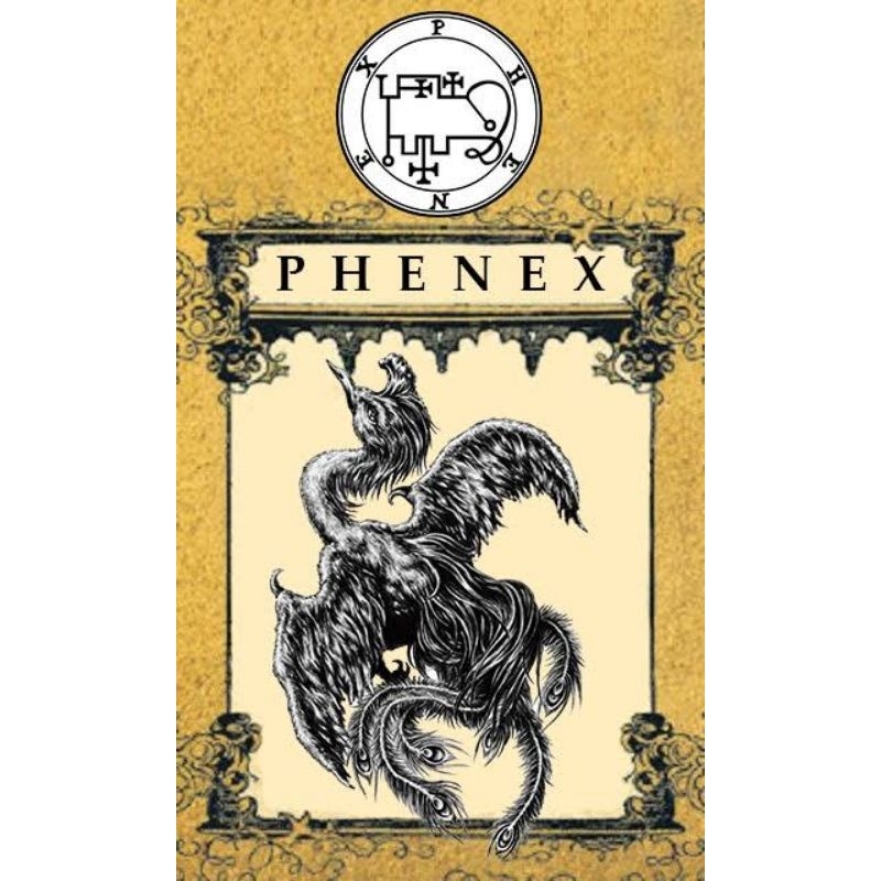 Quadro Decorativo Daemon Phenex Goetia - Espírito Poético e Artista - inspira Poetas, Cantores, Ensina Artes