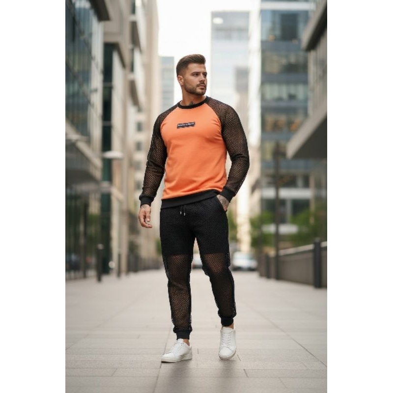 Conjunto masculino Sweet e tela arrastão sport club