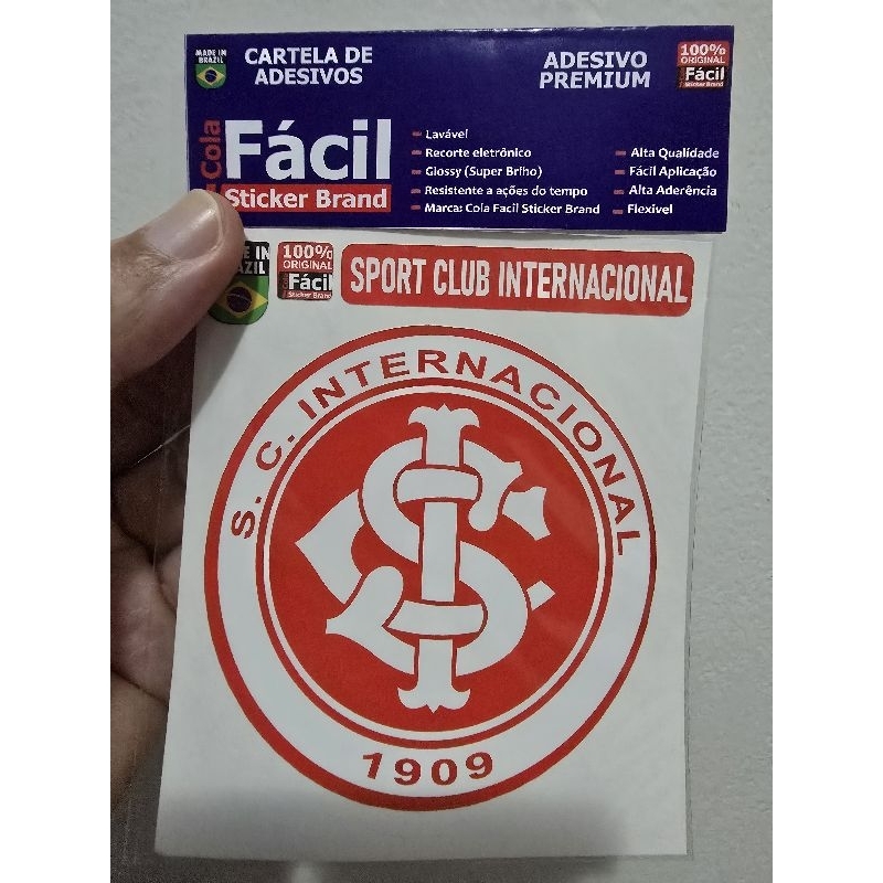 Adesivo Sport Club Internacional - Alta
Qualidade, Resistente à Água, Durável para Carro, Moto ou Superfície Lisa