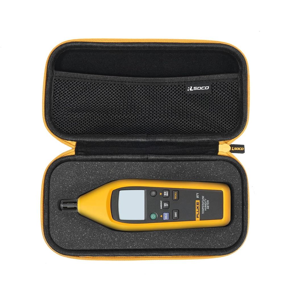 Estojo de Transporte RLSOCO para Medidor de Temperatura e Umidade Fluke 971 (Somente o Estojo)