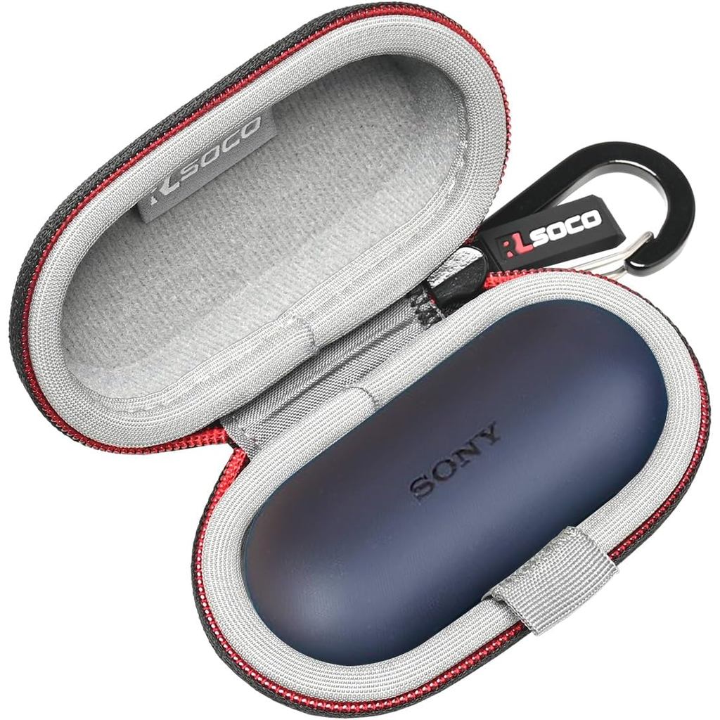 Estojo de Transporte RLSOCO para Fones de Ouvido Bluetooth Sem Fio Sony WF-C510 / WF-C710N / WF-C700N / WF-C500 (Apenas