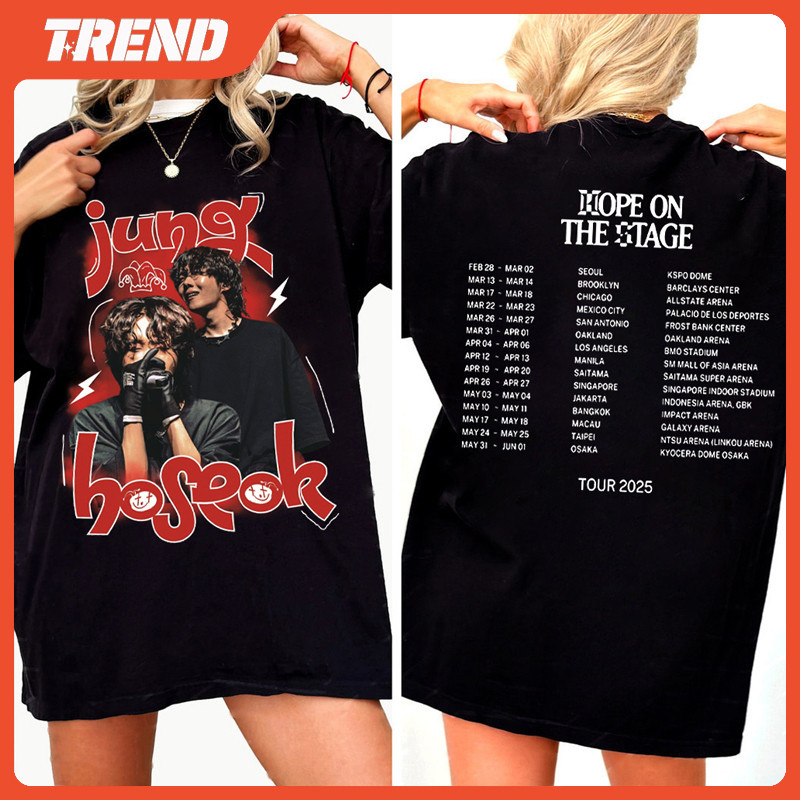 Camiseta KPOP BANGTAN J-HOPE Merch Unissex 