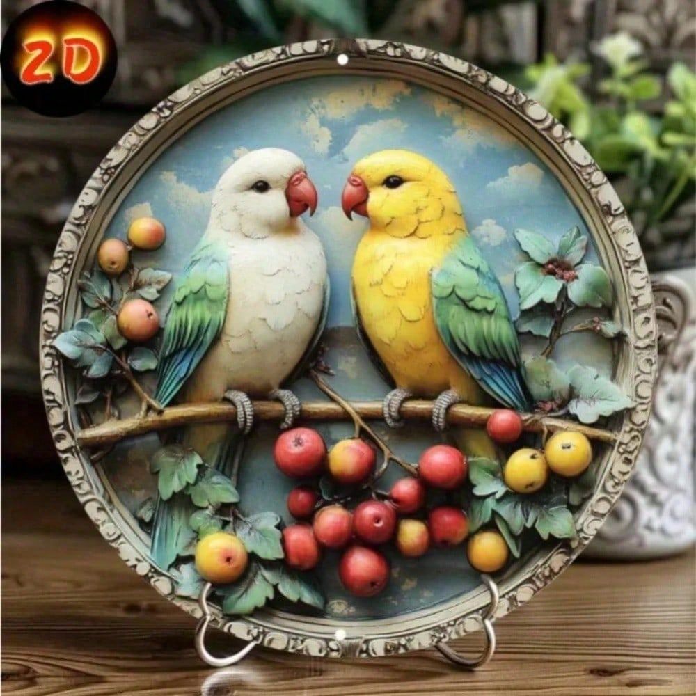 Oláyoung Decoração De Arte De Parede De Metal Vintage , Sinal Retrô Para Casa , Jardim , Quarto , Banheiro , Ambientes I