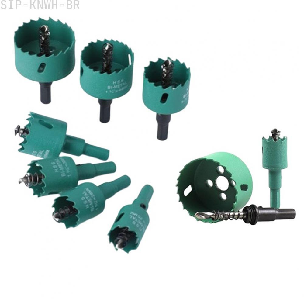 [SIP-KNWH-BR]Hole Saw Aluminum Alloy Gypsum Board Positioning Center Drill Power Tools-New In 11-