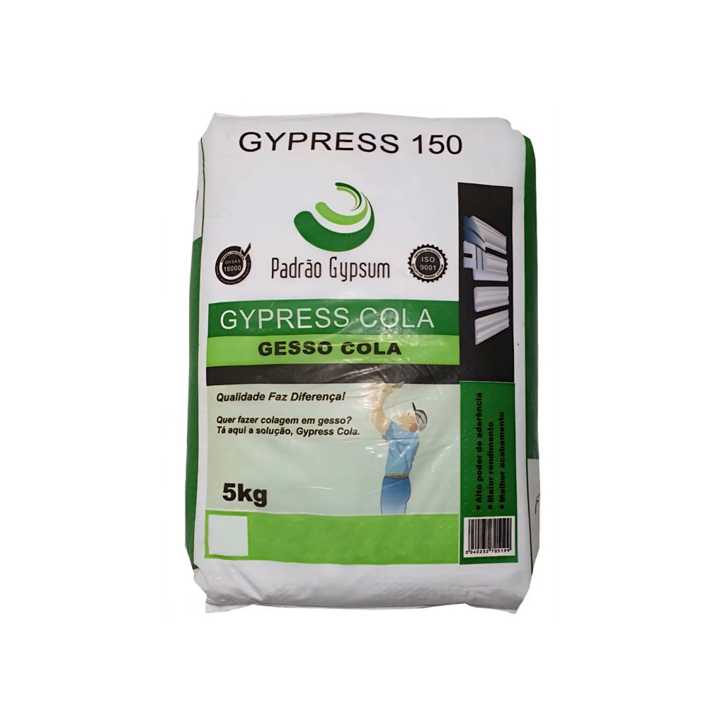 Gesso Cola 5kg - Padrão Gypsum