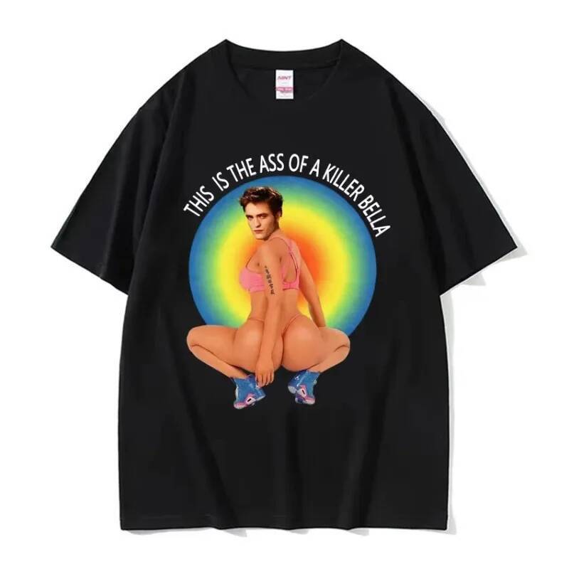 Hot Twilight Egg Ward Funny Meme Graphic Print T-shirt Edward Cullen Parody Humor Summer Men Women New Tee Casual Tops
