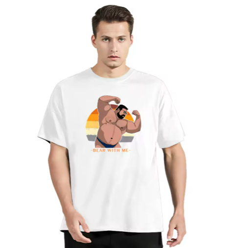 Camiseta Camisa Blusa Algodão Unissex Lgbt Funny Fat Person Print Gay Lesbian Gender Cartoon