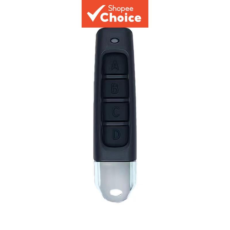 Controle Remoto de Portão de Garagem 433MHz 4 em 1 com Código Fixo e Chave Clone Sem Fio