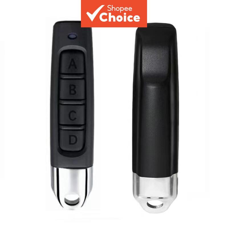 Controle Remoto Universal 433MHz para Porta de Garagem 4 em 1, Chaveiro com Código Fixo, Clone Wireless Abridor de