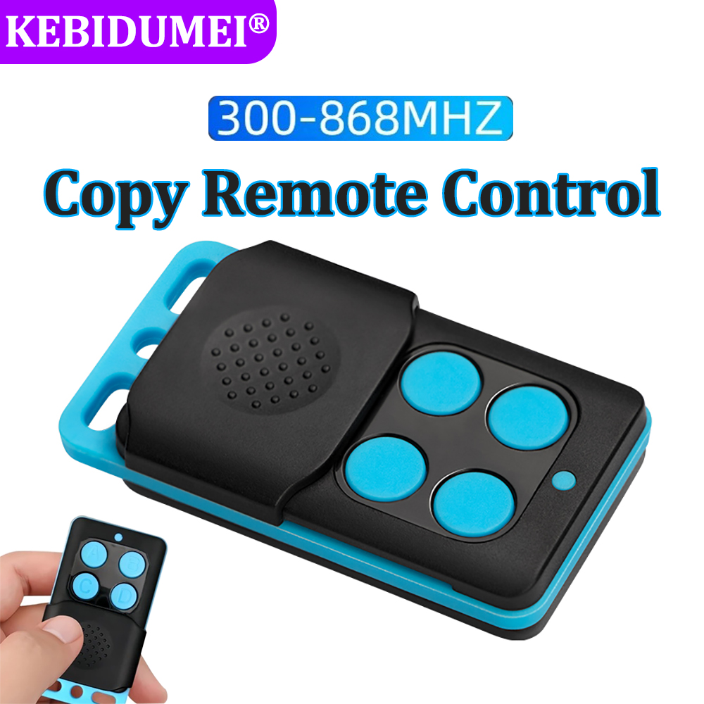 Novo Controle Remoto Clone RF 300-868MHz Copia Controle Remoto Fixo Código 433MHz 315MHz Sem Fio para Portão de Garagem