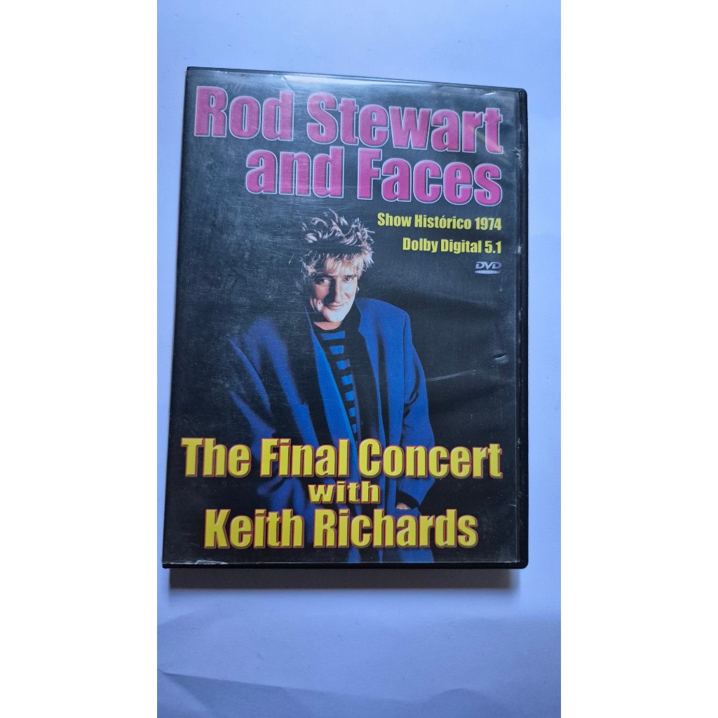 Rod Stewart and Faces - The final concert with Keith Richards - DVD Original *