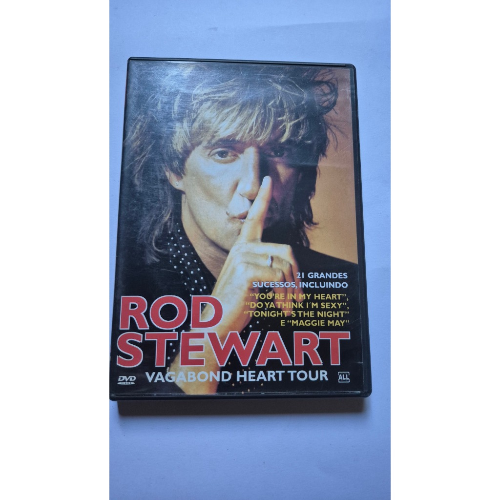 Rod Stewart - Vagabond heart tour - DVD original