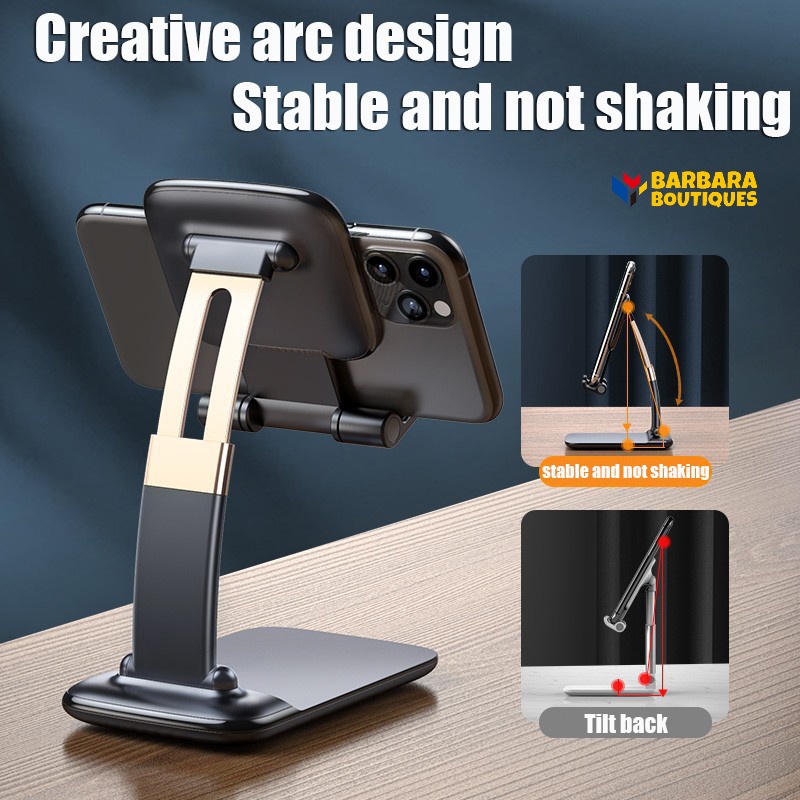 Suporte Para Celular e Tablet Portátil de Mesa Articulado Ajustável Holder