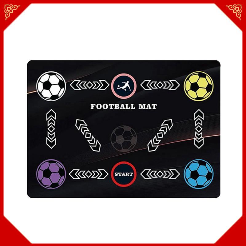 Tapete De Equipamento De Treinamento De Futebol-Prática Antiderrapante E Silencioso Para Qualquer Nível