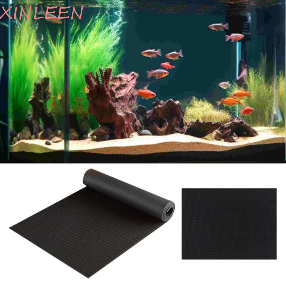 Tapete De Nivelamento De Aquário XINLEEN , Silencioso Espesso Para Tanque De Peixes Isolamento Preto