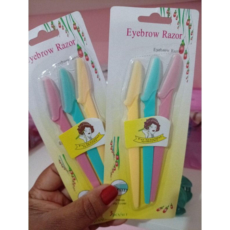 Kit Navalha para Sobrancelha Eyebrow Razor