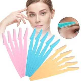 Navalhas Kit Com 3 / Eyebrow Razon-Lâminas / Sobrancelha e Rosto Navalha Depilação / Dermaplaning design