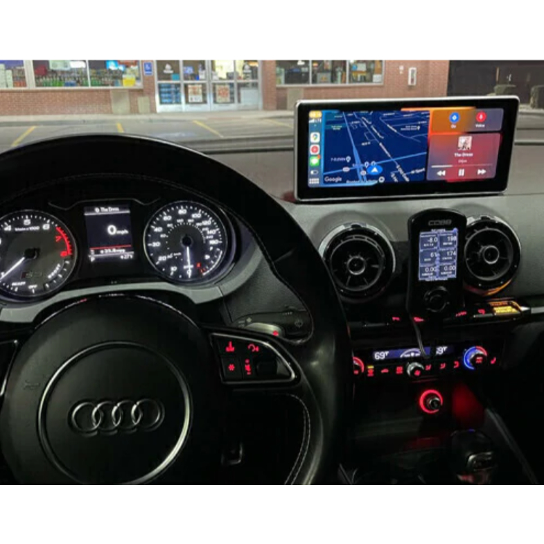 Central Multimídia Audi Q3 Android 13 CarPlay Android Auto 8GB RAM 128GB GPS WiFi
