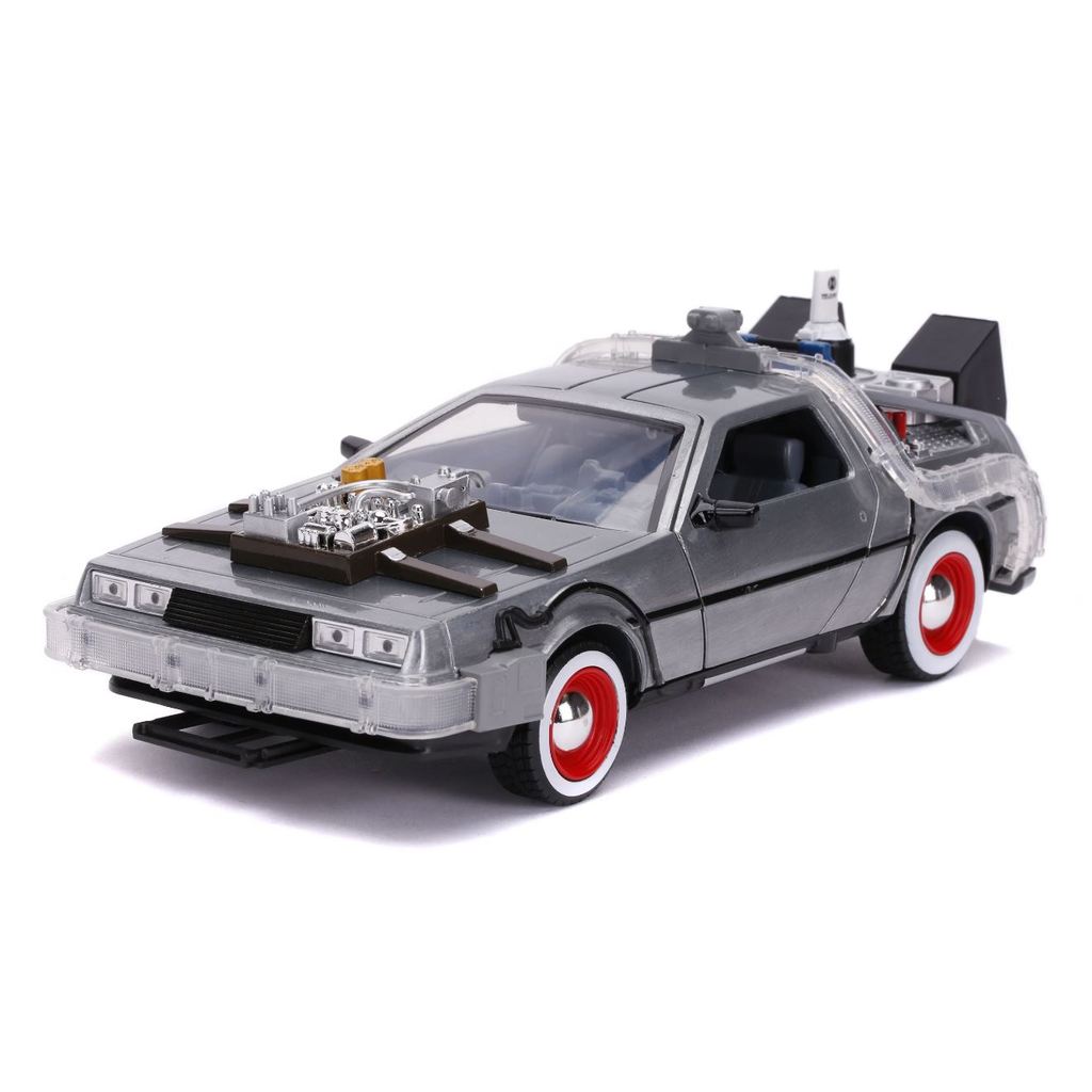 Miniatura Carro Delorean Time Machine - 