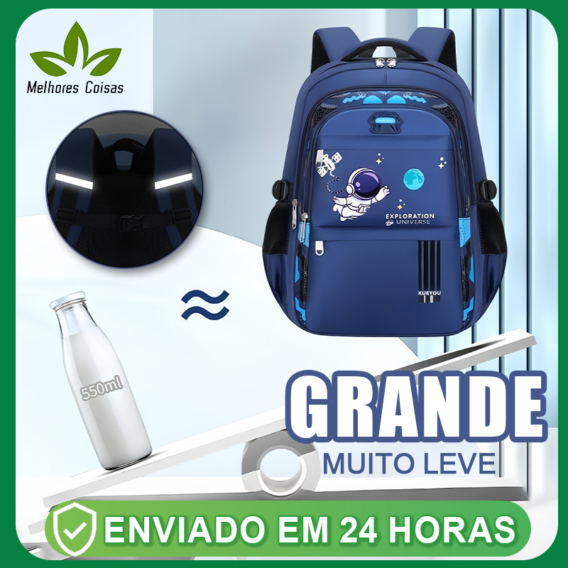 Mochila Infantil De Astronauta À Prova D'água De Alta Qualidade Mochila Escolar para  Escolar Passeio