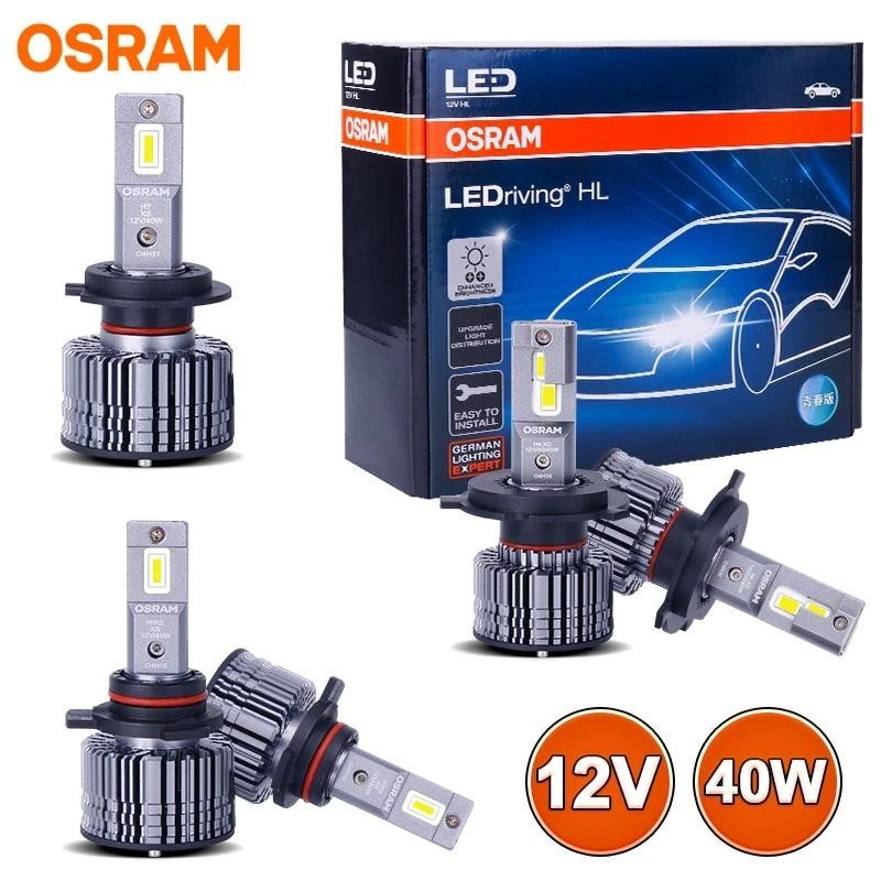 OSRAM LED 12V 40W H1 H4 H7 H8 H11 H16 9012 9003 9005 9006 HB2 HB3 HB4 HIR2 YSZ LEDriving 6000K Branco Lâmpadas De Farol