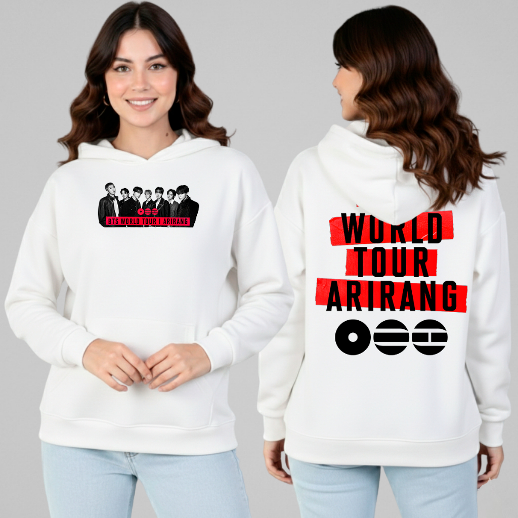 Blusa Moletom Bts World Tour Arirang Rolistore