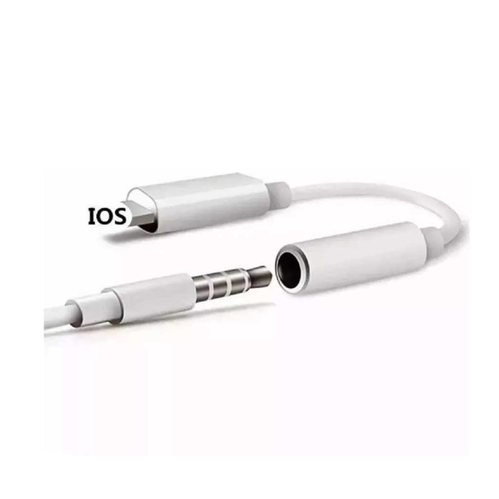 Cabo Adaptador Fone de Ouvido P2 Fêmea x LIGHTNING PARA IPhone 7 7 Plus 8 8 Plus X XS XR XS MAX 11