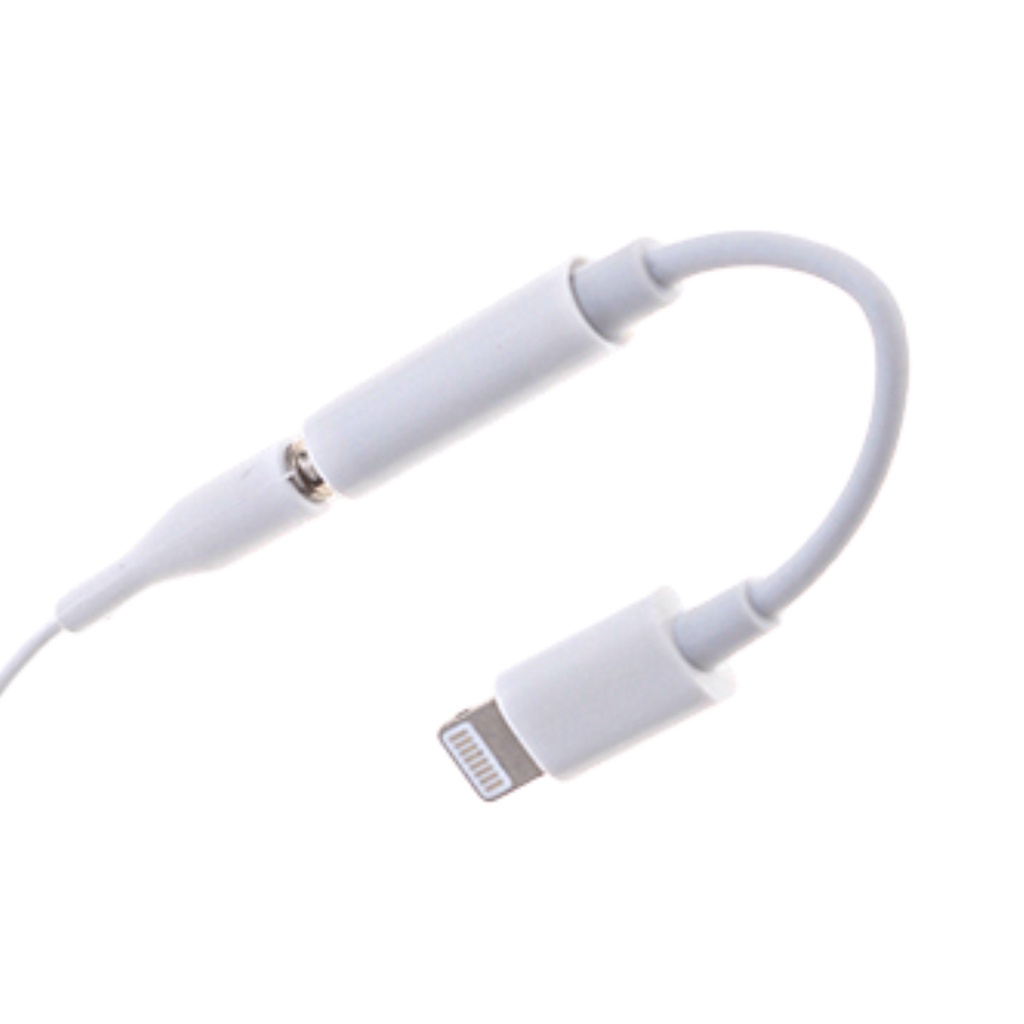 Adaptador Para Fone Cabo Compatível Com Lightning Para P2 Fêmea