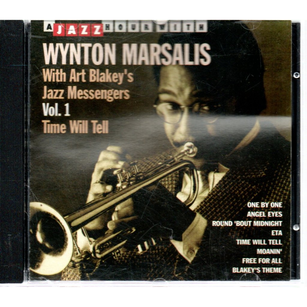 CD WYNTON MARSALIS WITH ART BLAKEY´S – JAZZ MESSENGERS VOL. 1 TIME WILL TELL ( 1993 ) MOVIE PLAY JAZZ HOUR WITH