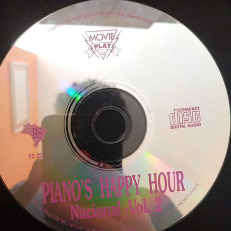 Cd Movie Play Piano's Happy Hour Nacional Volume 2