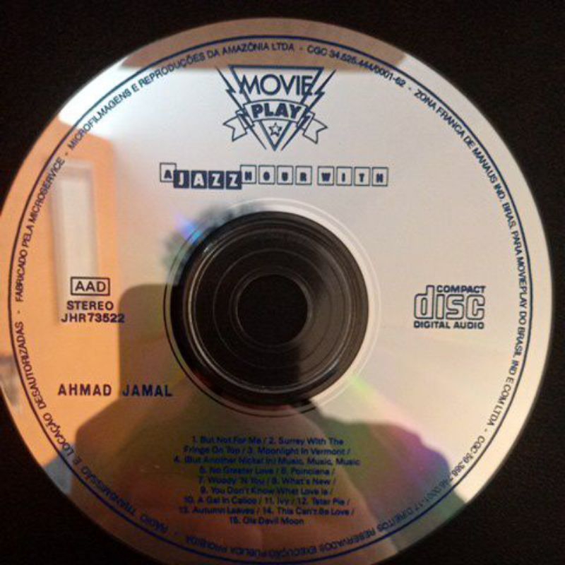 Cd. Movie Play a Jazz Hour With Ahmad Jamal