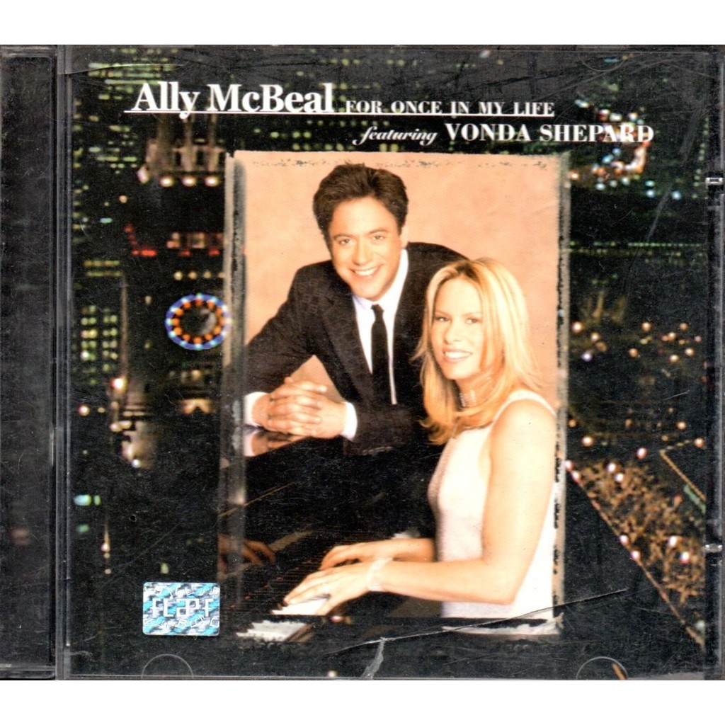 Cd Ally Mcbeal For Once In My Life Featuring Vonda Shepard