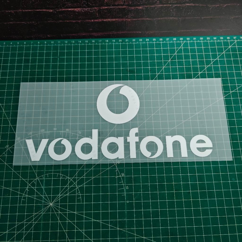 Impressão De Remendo De Emblema Vonda Branco Hk