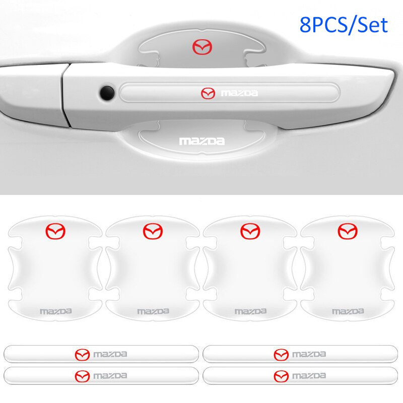 Para Mazda 2 4 3 6 CX-5 CX3 CX7 CX9 Atenza Axela MX-5 RX8 RX7 323 626 Adesivos Protetores Transparentes de Epóxi para Ma