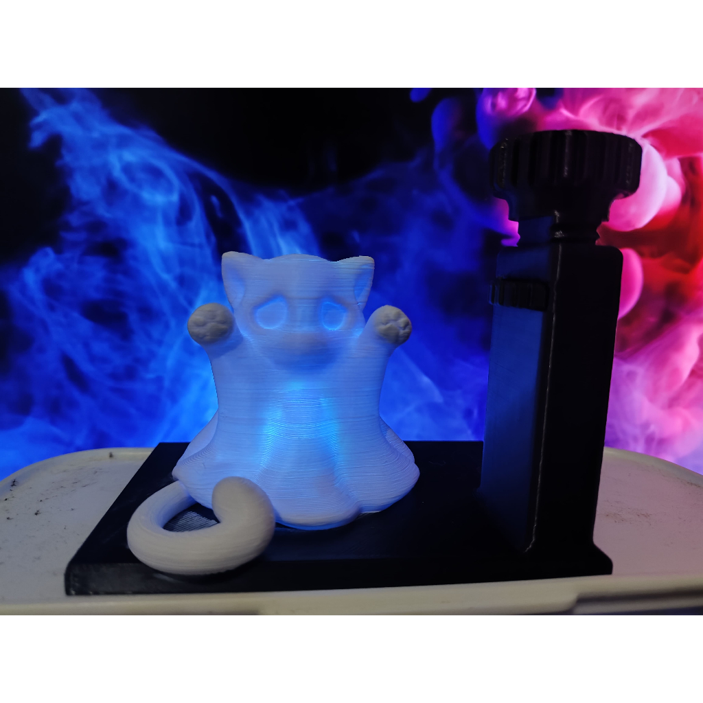 Suporte para placa de vídeo GPU Gato Fantasma RGB