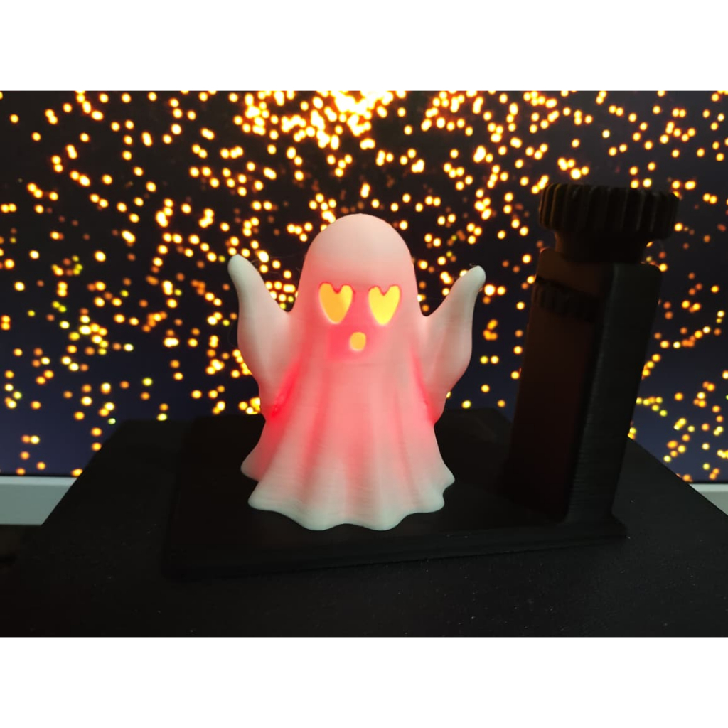 Suporte Ajustável Para Placa de Video GPU Ghost Fantasma RGB Conector USB