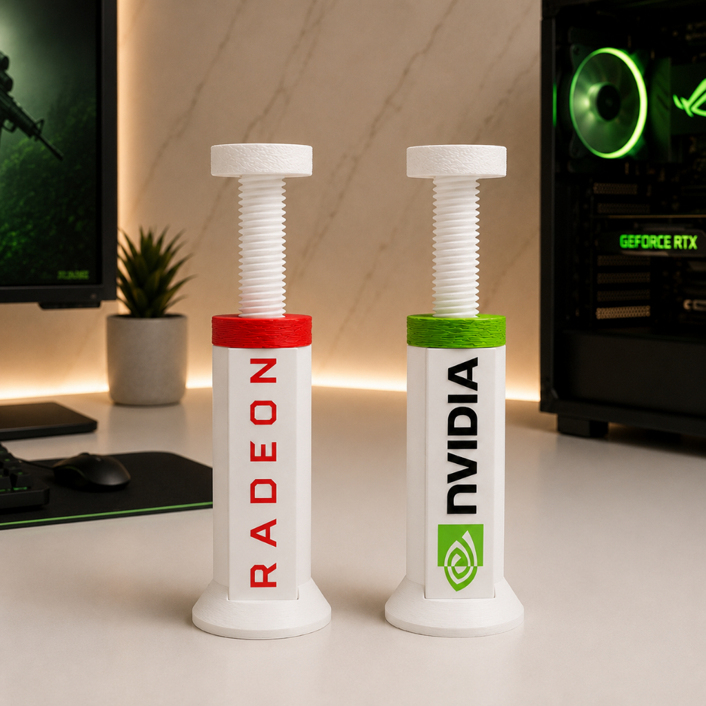 Suporte para Placa de Vídeo GPU Ajustável Nvidia e Radeon Universal