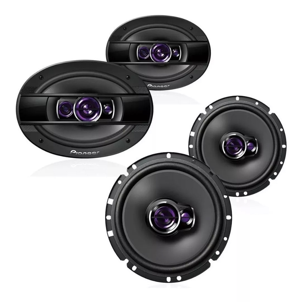 Kit 4 Alto Falantes Pioneer Linha Ford Escolha Seu Carro