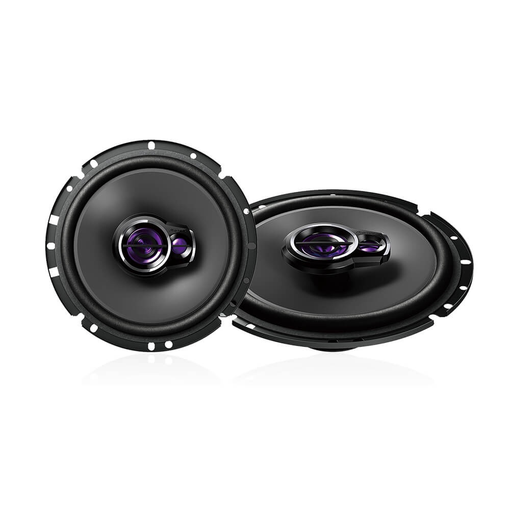 Alto Falantes Pioneer TS-1760BR - Kit Triaxial 6 Polegadas 2x50WRMS Som Autootivo Qualidade Carro