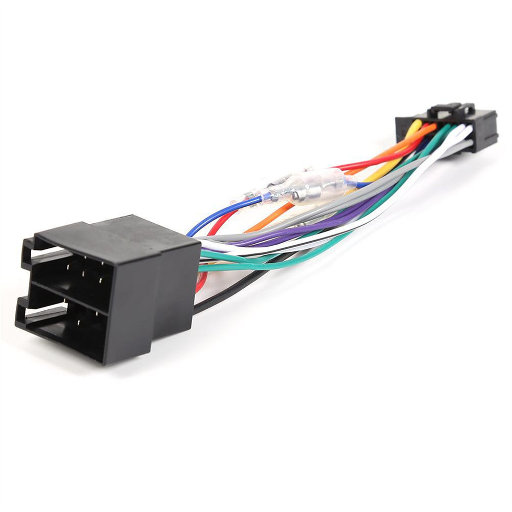 Conector Adaptador De Chicote De Fios ISO De Rádio Estéreo De Carro De 16 Pinos Para Pioneer 2003-on