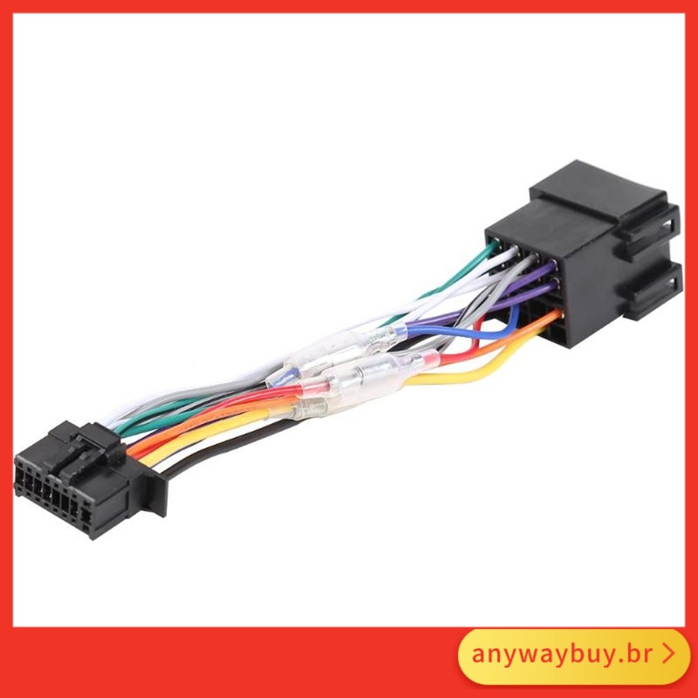 [AYAY] Conector De Chicote Elétrico ISO De Rádio Estéreo De Carro 16 Pinos PI100 Para Pioneer 2003-on