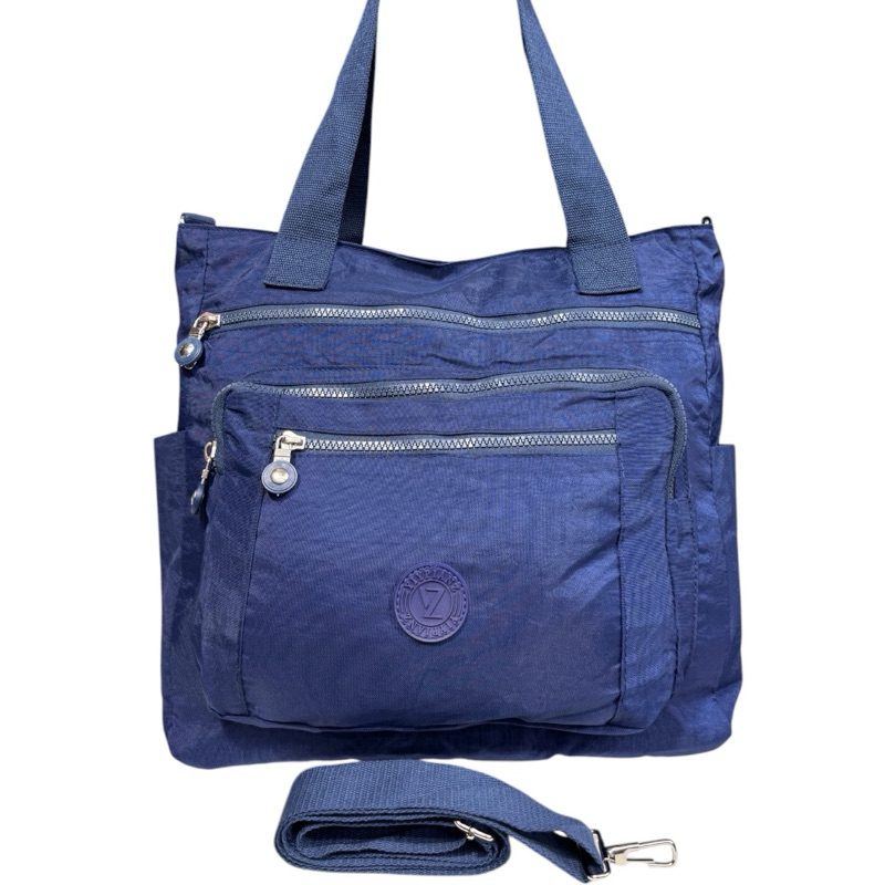 Bolsa Feminina Grande Nylon Transversal Ombro Trabalho Faculdade Escolar