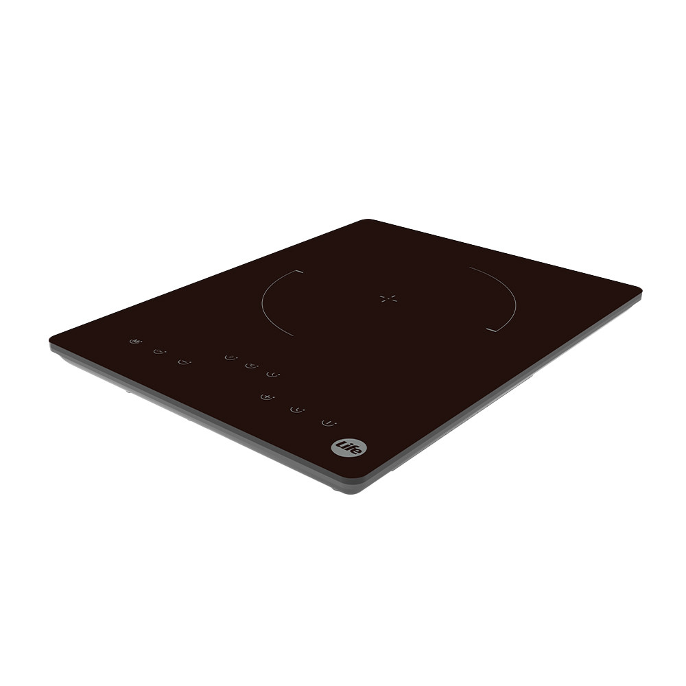 Cooktop Indução Life 1 Boca Touch Timer Mesa Vidro 220V