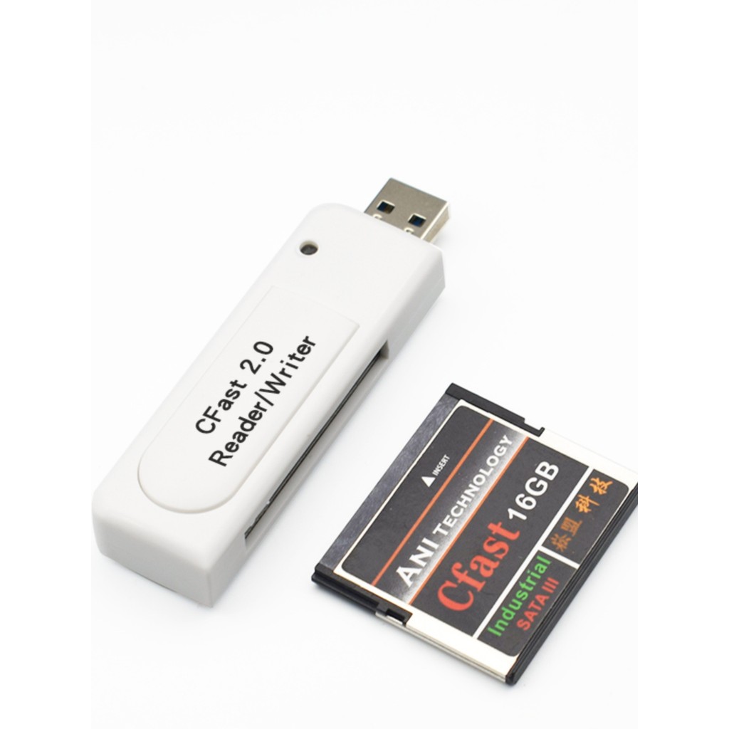 Leitor de cartão dedicado CFAST USB3.0 computador Universal de alta velocidade telefone móvel portátil equipamento Indus
