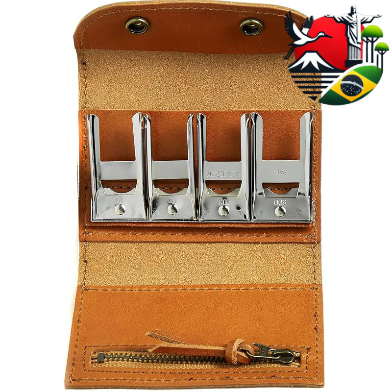 Tochigi Leather 4-Slot Coin Catcher Coin Case, Compact Vegetable-Tanned Nume Leather Mini Wallet, Made in Japan, Unisex