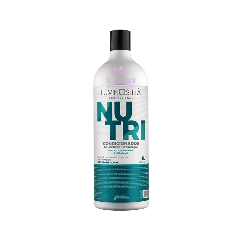 Condicionador Nutri Hidratação E Nutrição 1 L - Luminosittà