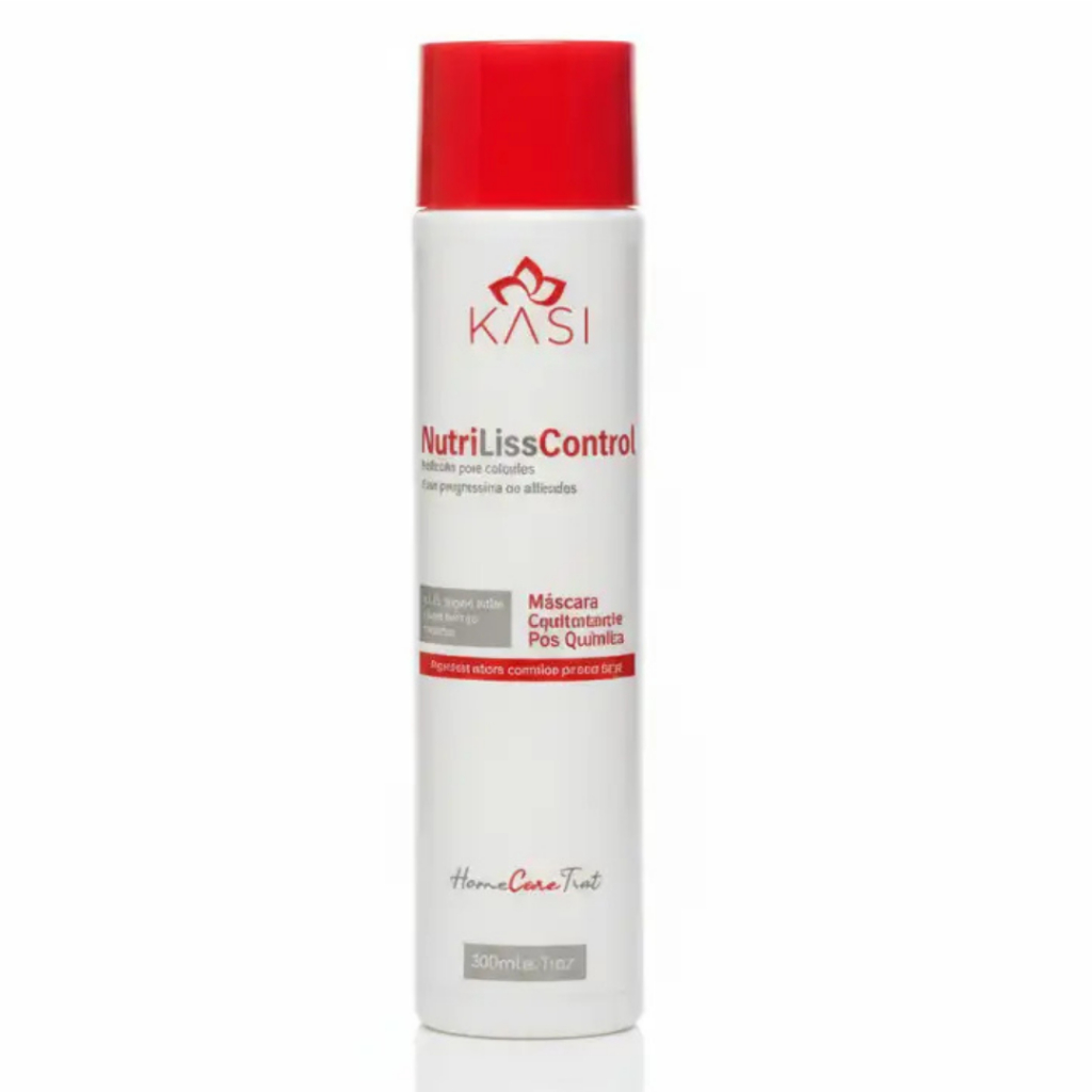Condicionador  Hidratante Nutri Liss Control Kasi 300ml | Para Cabelos Lisos, Alisados e Controle do Frizz