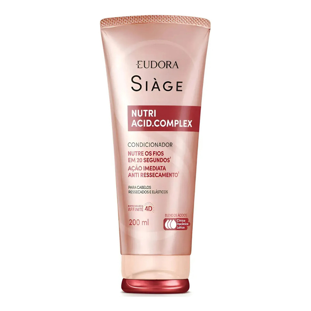 Condicionador Capilar Eudora Siage Nutri Acid Complex 200ml