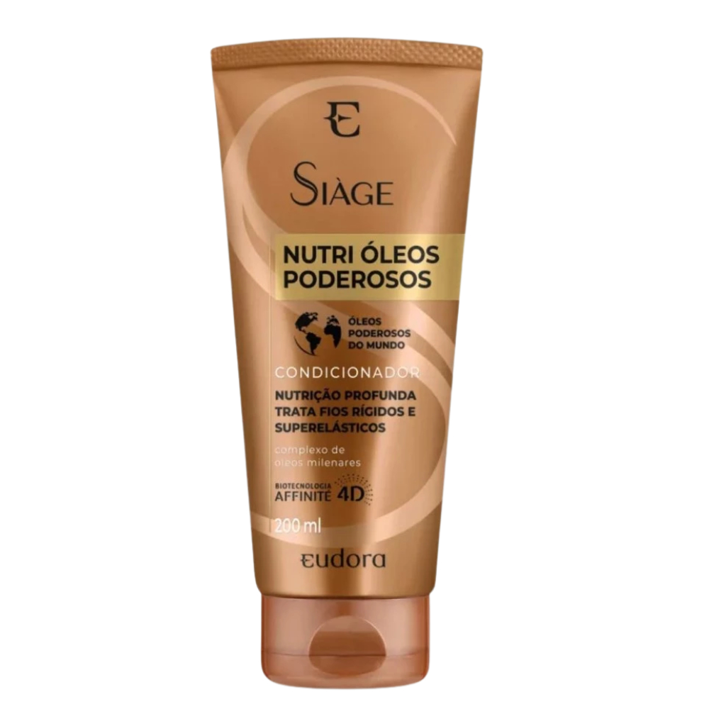 Condicionador Nutri Óleos Poderosos Eudora Siàge  200ml