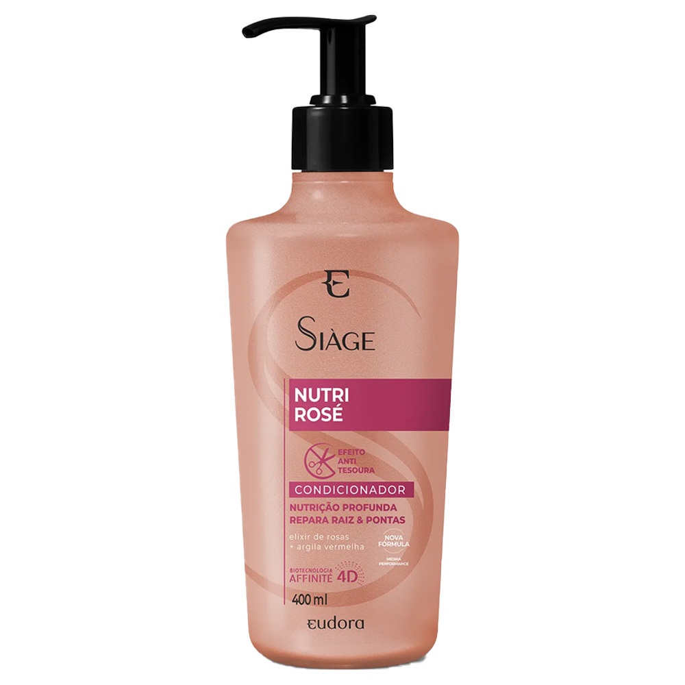 Condicionador Siáge Nutri Rosé 400ml